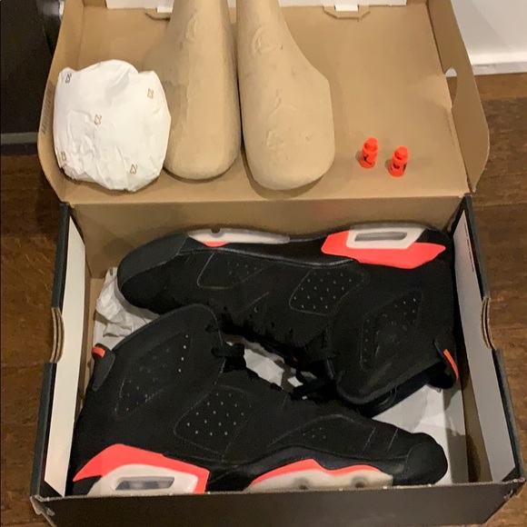 *SOLD ON EBAY* Air Jordan 6 infrared VI 7y - Picture 3 of 6